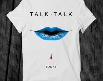 Talk Talk Today Rock Punk Vinyl T-shirt Unisex Volwassen Heren Dames Cadeau Cool Muziek Mode Top Vintage Retro Tee G275