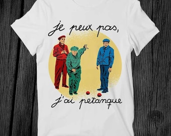 Petanque Ball Game Sport T Shirt Unisex Adult Mens Womens Gift Cool Music Fashion Top Vintage Retro Tee G354