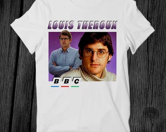 Louis Theroux Retro BBC T Shirt Unisex Adult Mens Womens Gift Cool Music Fashion Top Vintage Retro Tee G286