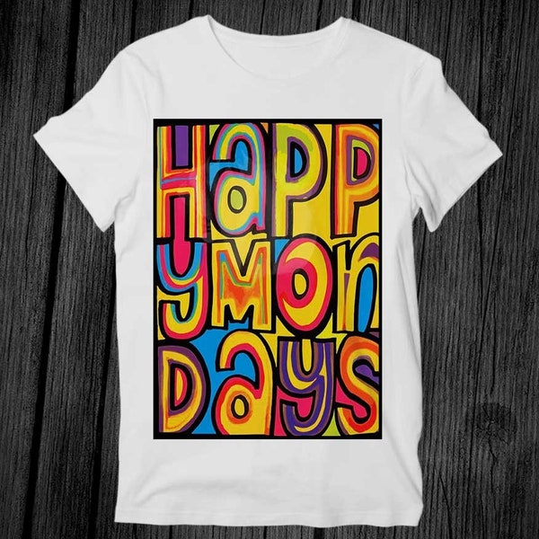 Happy Mondays Indie Dance Madchester 90s Bez Ryder T Shirt Unisex Adulto Hombres Mujer Regalo Cool Music Fashion Top Vintage Retro Tee G203