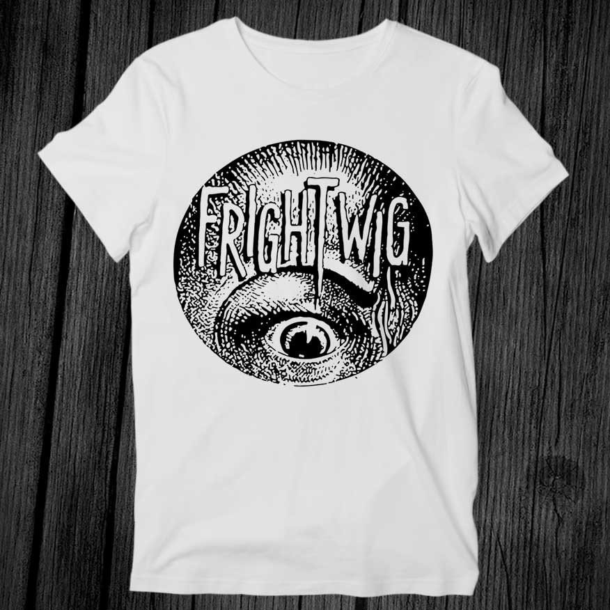 T-shirt Frightwig Punk Rock – American Feminist Music Group, Bianca Taglia L