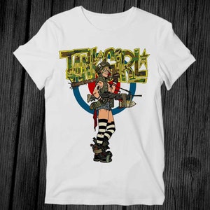 Tank Girl Ace of Spades Bomb T Shirt Unisex Adult Mens Womens Gift Cool Music Fashion Top Vintage Retro Tee G294