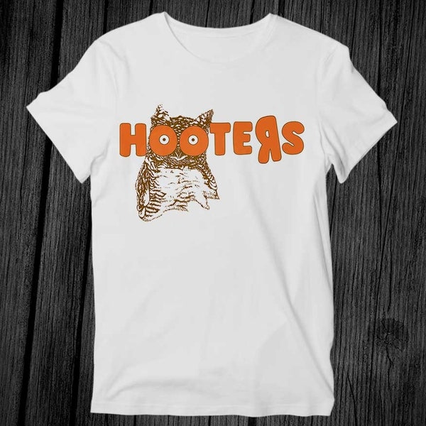 Hooters Femboy Owl Tits USA Waitress Bird T Shirt Unisex Adult Mens Womens Gift Cool Music Fashion Top Vintage Retro Tee G370