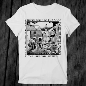 Crass The Feeding Of The 5000 T Shirt Unisex Adult Mens Womens Gift Cool Music Fashion Top Vintage Retro Tee G300