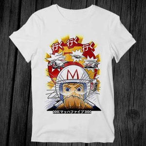 Gehen Geschwindigkeit Racer Go Japanisches Poster Special Edition T-Shirt Unisex Erwachsene Herren Damen Geschenk Coole Musik Mode Top Vintage Retro T-Shirt G212