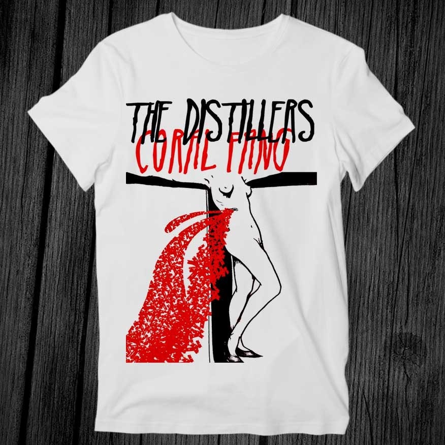 ミュージシャン The Distillers/2009'Tour T Shirt The Distillers/2009'Tour T Shirt