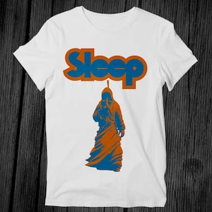 Sleep Samurai Warrior T Shirt Unisex Adult Mens Womens Gift Cool Music Fashion Top Vintage Retro Tee G422