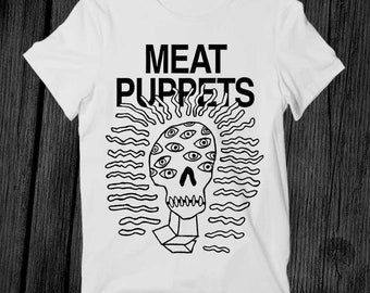 Meat Puppets Rock Alternative T Shirt Unisex Adult Mens Womens Gift Cool Music Fashion Top Vintage Retro Tee G320