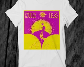 Sun RA Secara Sederhana Live Concert T Shirt Unisex Adult Mens Womens Gift Cool Music Fashion Top Vintage Retro Tee G322