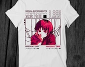 serial experiments lain NC帝國 CWON シャツ BK XL /【SERIAL EXPERIMENTS LAIN × NC帝國】LET'S ALL LOVE LAIN