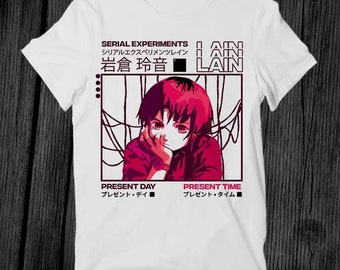 Serial Experiments Lain Japanese T Shirt Unisex Adult Mens Serial Experiments Lain Japanese T Shirt Unisex Adult Mens