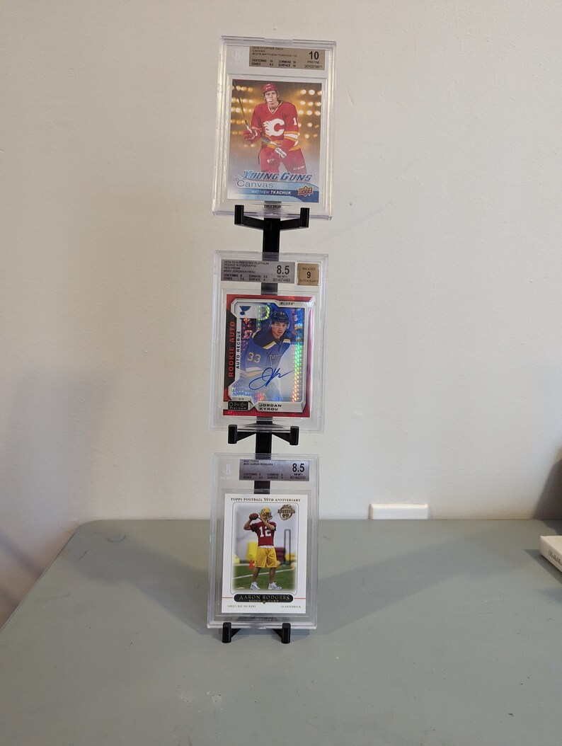 Trading Card Display Stand 3D Printed Etsy Canada