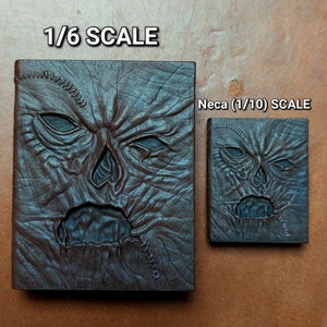 Ash Vs Evil Dead Necronomicon Book and Dagger for Figures, Neca and 1/6 ...