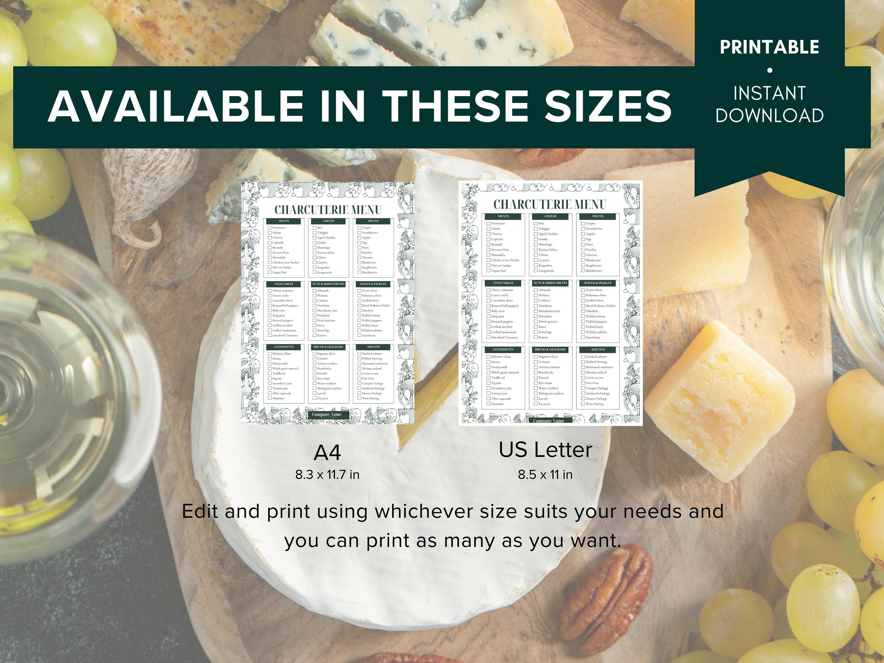 charcuterie graze table package request form – board... Charcuterie Board Business Template Charcuterie Menu Small Business ...