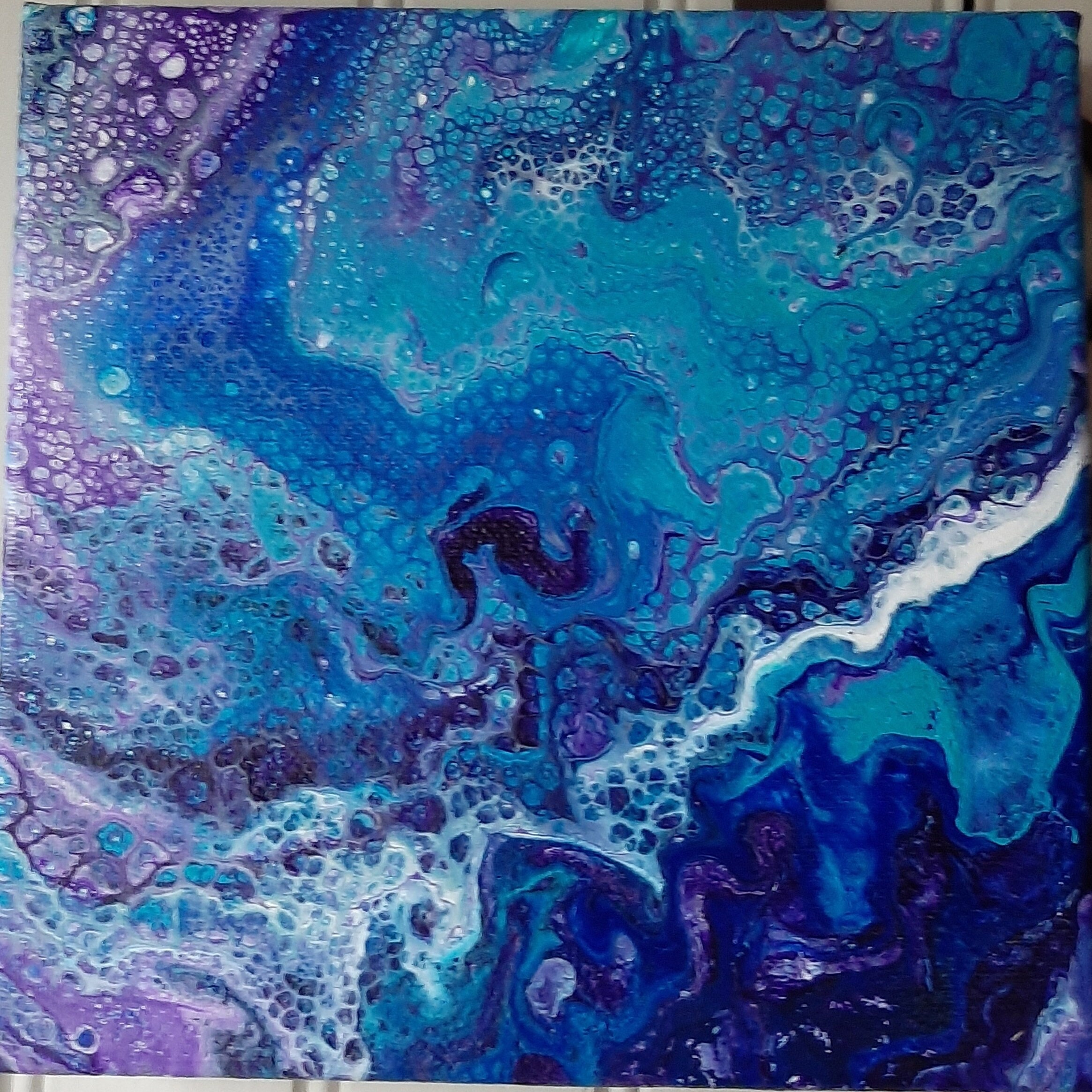 Tableau Pouring Fait Main