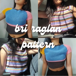 Bri Raglan Crochet Pattern
