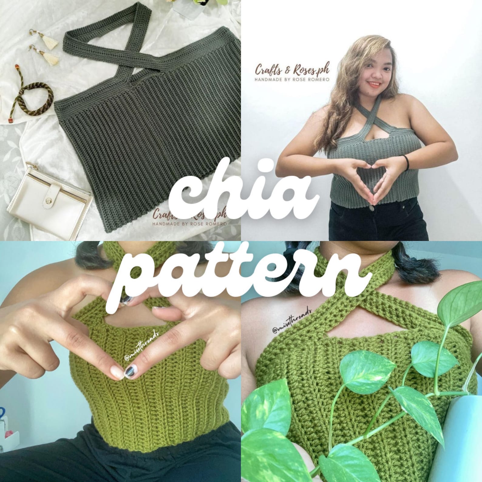 Chia Top Crochet Pattern - Etsy
