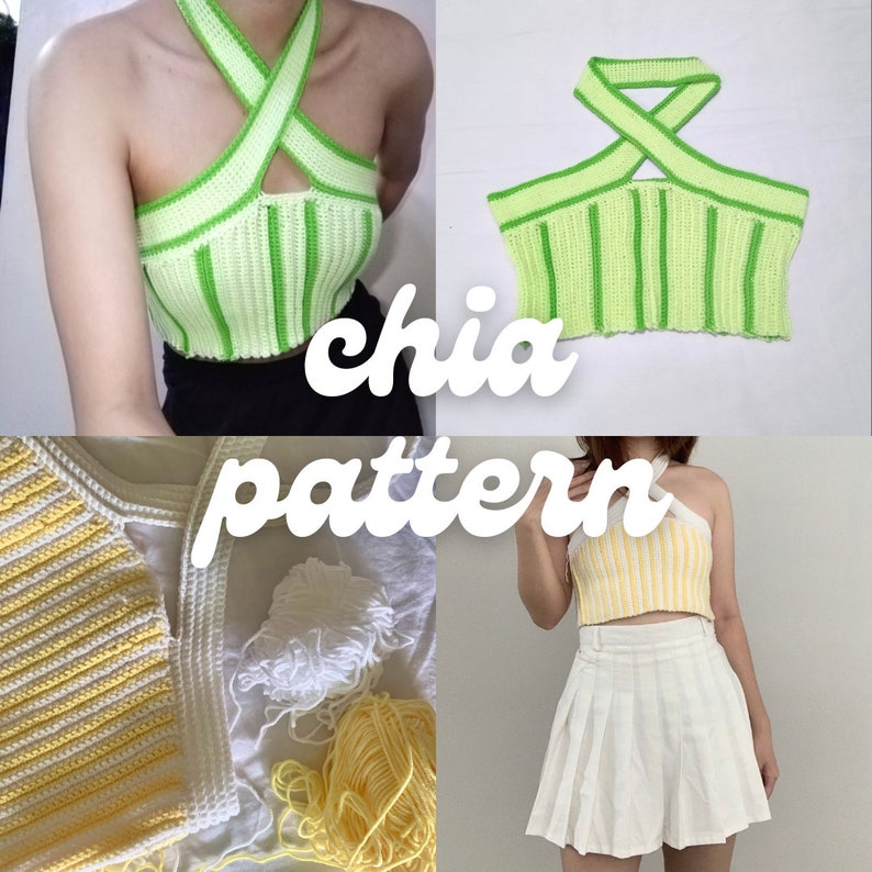 Chia Top Crochet Pattern - Etsy