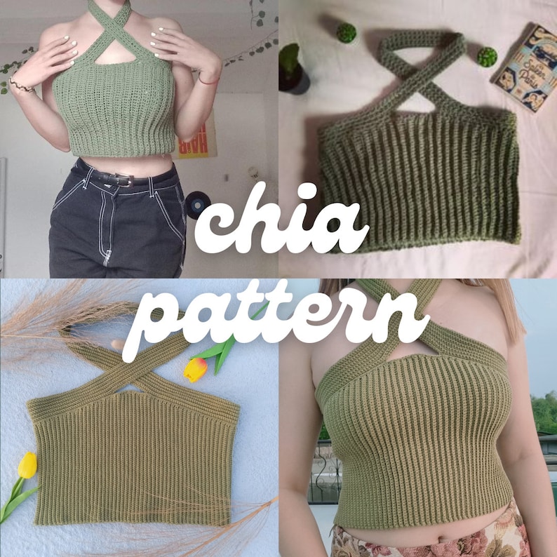 Chia Top Crochet Pattern - Etsy