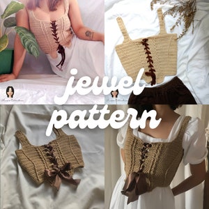 Jewel Corset Crochet Pattern