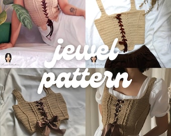 Jewel Corset Crochet Pattern - Etsy