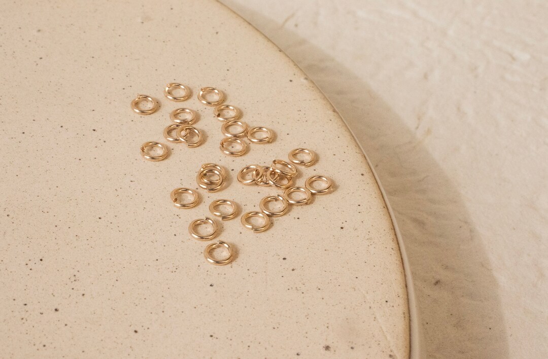 3mm Jump Rings 14K Gold Filled Open Jump Rings Bulk Jump Rings Jewelry ...