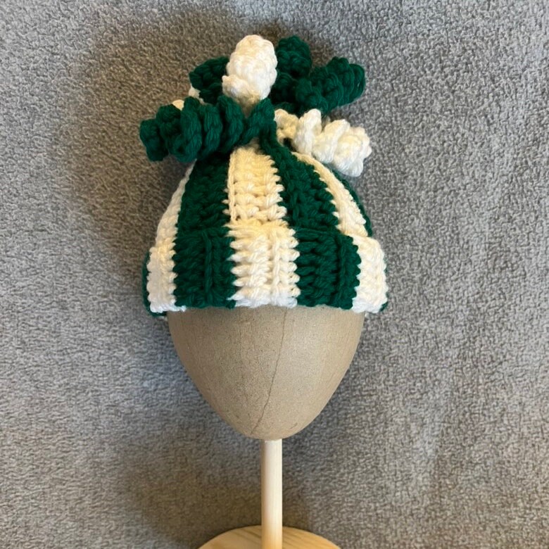 Crochet Baby Hat Spiral Top Hat Baby Girl Hat Baby Boy Hat Etsy