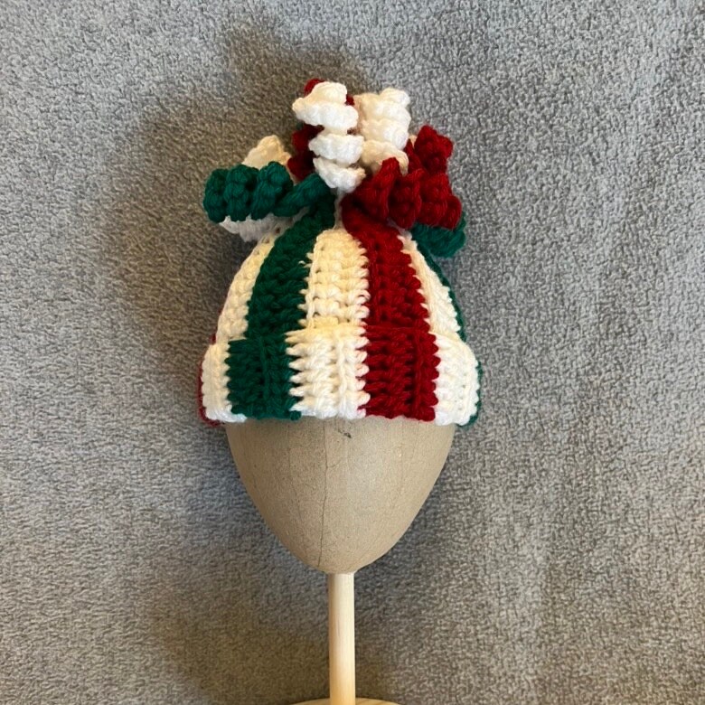 Crochet Baby Hat Spiral Top Hat Baby Girl Hat Baby Boy Hat Etsy