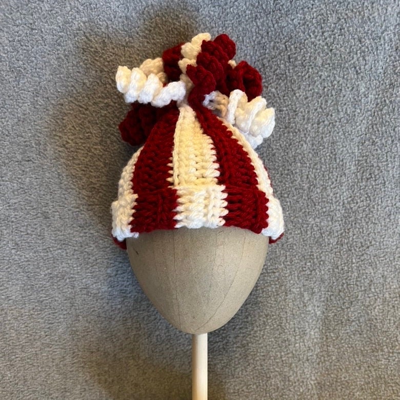 Crochet Baby Hat Spiral Top Hat Baby Girl Hat Baby Boy Hat Etsy