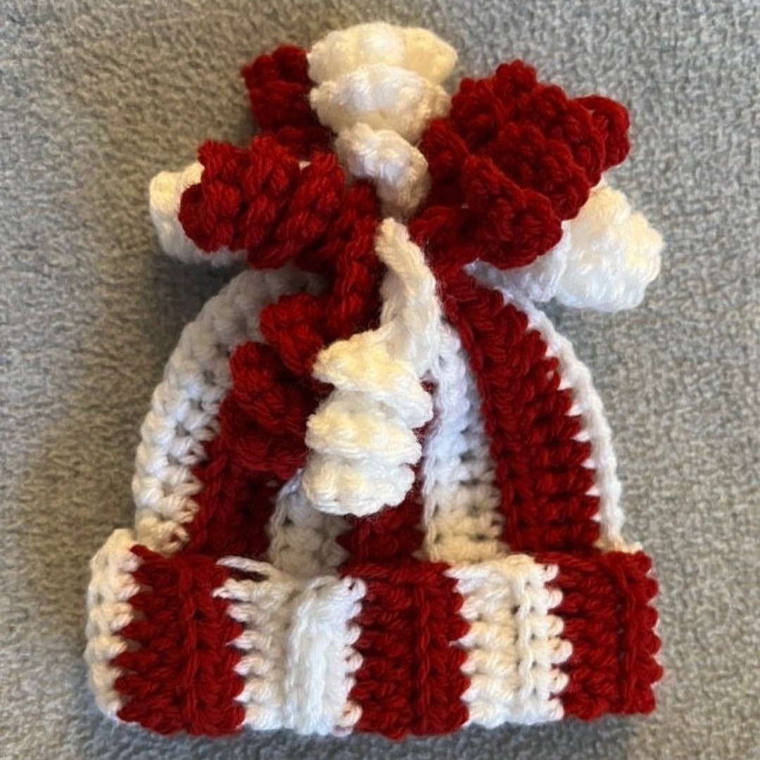 Crochet Baby Hat Spiral Top Hat Baby Girl Hat Baby Boy Hat Etsy