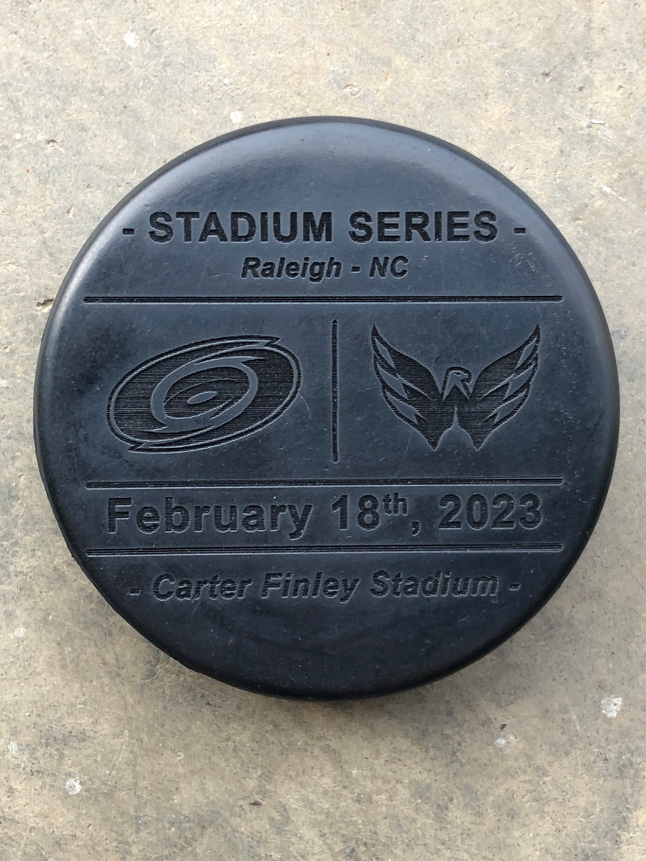 2022 NHL Stadium Series Hockey Puck Pin
