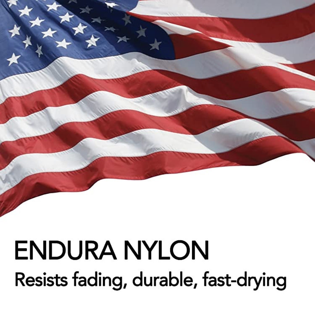 10'X15' Outdoor Heavy Duty Nylon American Flag. Etsy