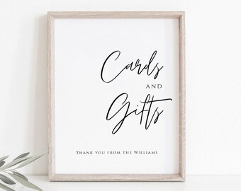 Gifts and Cards Sign, Gift Table Sign, Cards and Gifts sign, Wedding Signage, Boho Wedding Sign, Wedding Signs, Wedding Reception