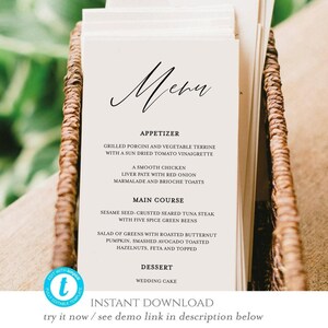 Wedding Menu, Menu Template, Menu Cards, Wedding Dinner Menu, Wedding Menus, Wedding Menu Cards, Food Menu, Guest Name Menu, Helen