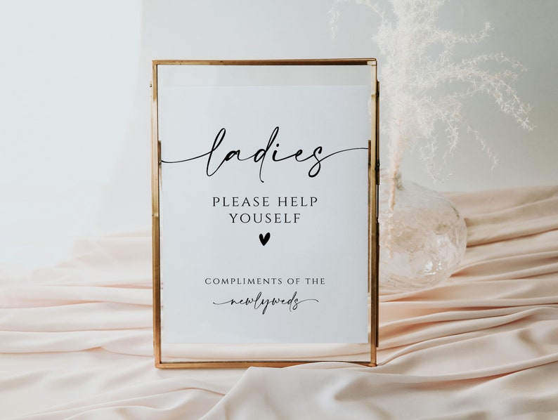 Minimalist Wedding Signs Bundle 15 Modern Wedding Signs - Etsy