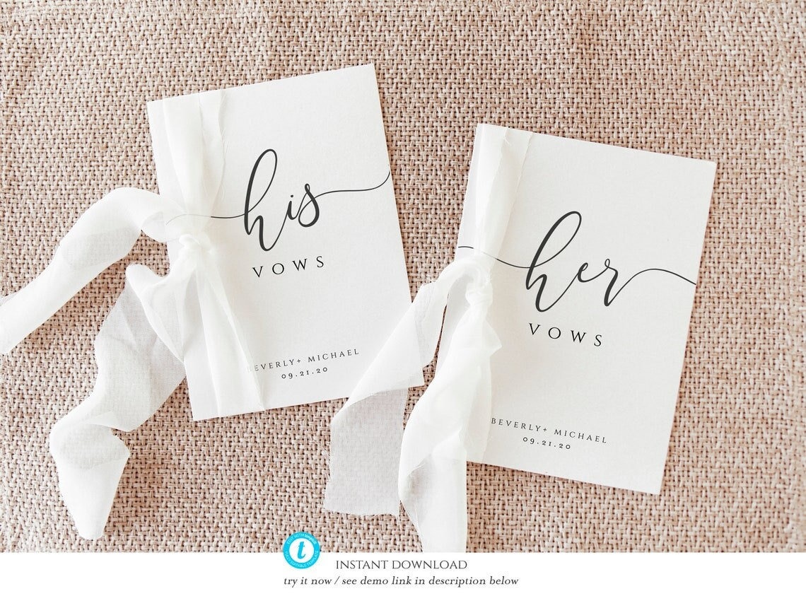 his-and-her-wedding-vow-template-personalized-vow-booklet-etsy-hong-kong