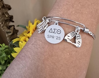 Delta Spring 2025 Bracelet - HBCU - Delta Sigma Theta Bracelet - Sorority Bracelet - DST - Spring 2025 - Sorority Jewelry