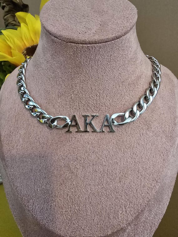 D9 Inspired 8mm Cuban Link Necklaces - 1908 Necklace - HBCU Necklaces - African American Sorority Necklaces - Sorority Birthday Gifts