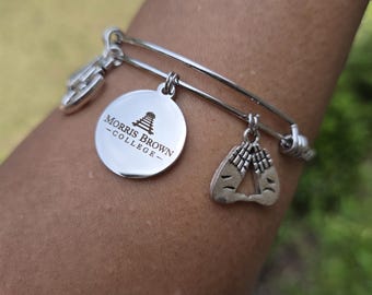 Delta Morris Brown College Bracelet - HBCU - Delta Sigma Theta Bracelet - Sorority Bracelet - DST - Morris Brown College Jewelry