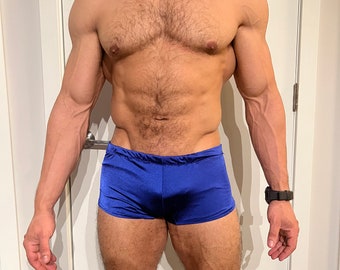 Mens Classic physique boxcut posing suit
