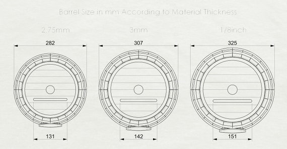 Egg Dispenser Rack Laser Cut Files, Spiral Egg Tray, Spiral Egg Holder  Laser SVG, PDF, Ai, 3mm, 1/8 Inch, 2.75mm 