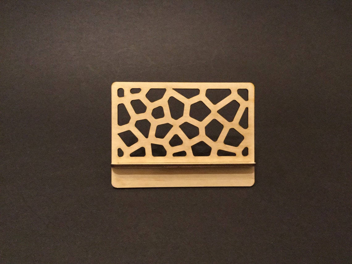 Voronoi Phone Stand Laser Cut File Phone Stand Svg Etsy