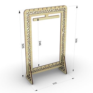 Schmuckständer, Laser cut Dateien, SVG, Glowforge, Halskettenständer, Schmuckständer, 3mm, 1/8 inch, svg, pdf, ai, dxf