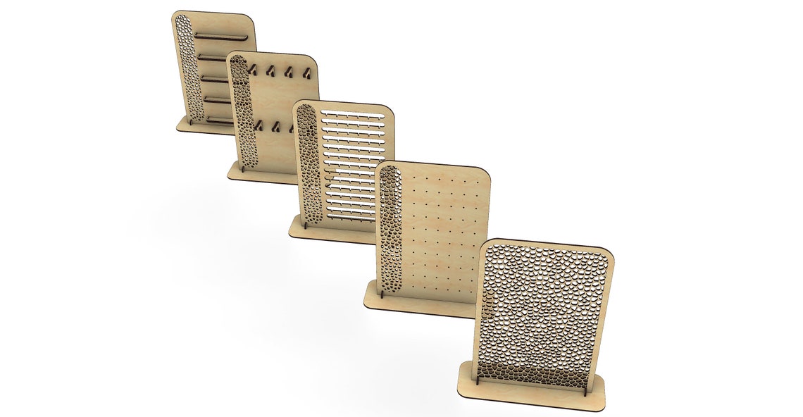 Jewelry Stand Laser Cut Files Bundle Svg Jewelry Etsy