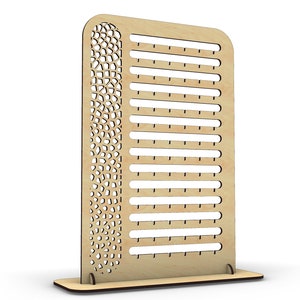 Earring Stand Laser Cut Files, SVG, Glowforge, Sieraden stand, sieraden display, 3mm, 1/8inch, 3,6mm, 4mm, 1/4 inch, pdf, ai