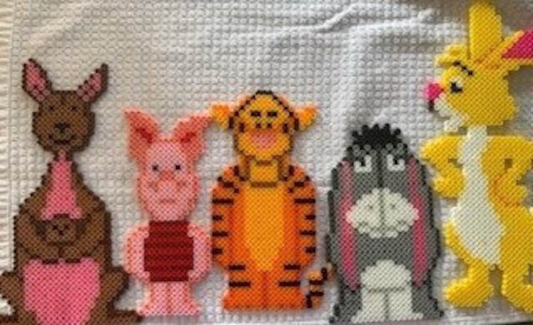 Winnie the Pooh Perler Bead Creation Etsy