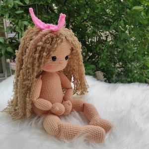 Crochet Mommy Long Legs Amigurumi Finished Doll Poppy 