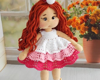 Amigurumi doll Finished, Amigurumi doll for sale, Crochet doll, Amigurumi doll