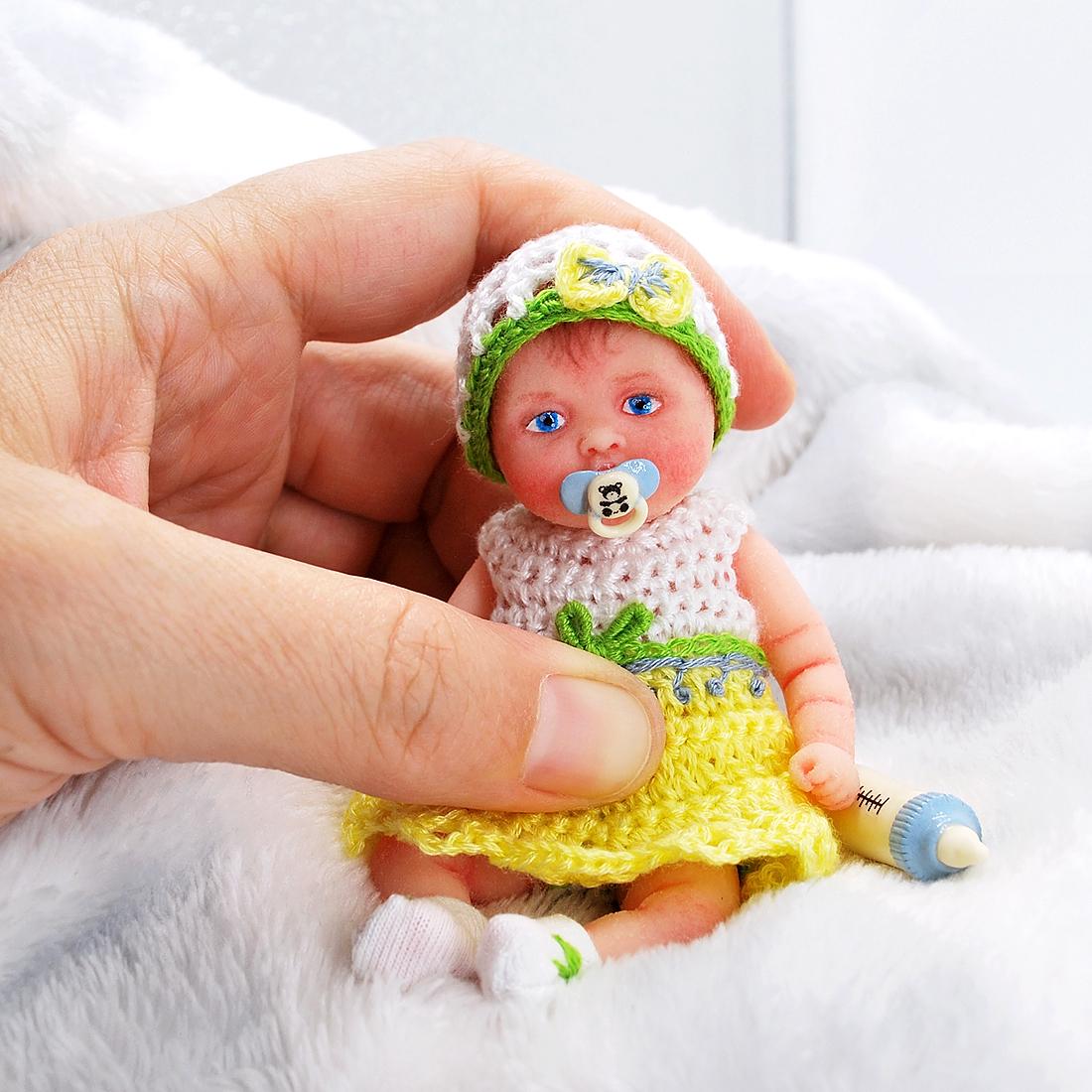 Mini silicone reborn baby México