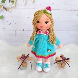 Amigurumi doll Finished, Amigurumi doll for sale,handmade doll,Crochet doll